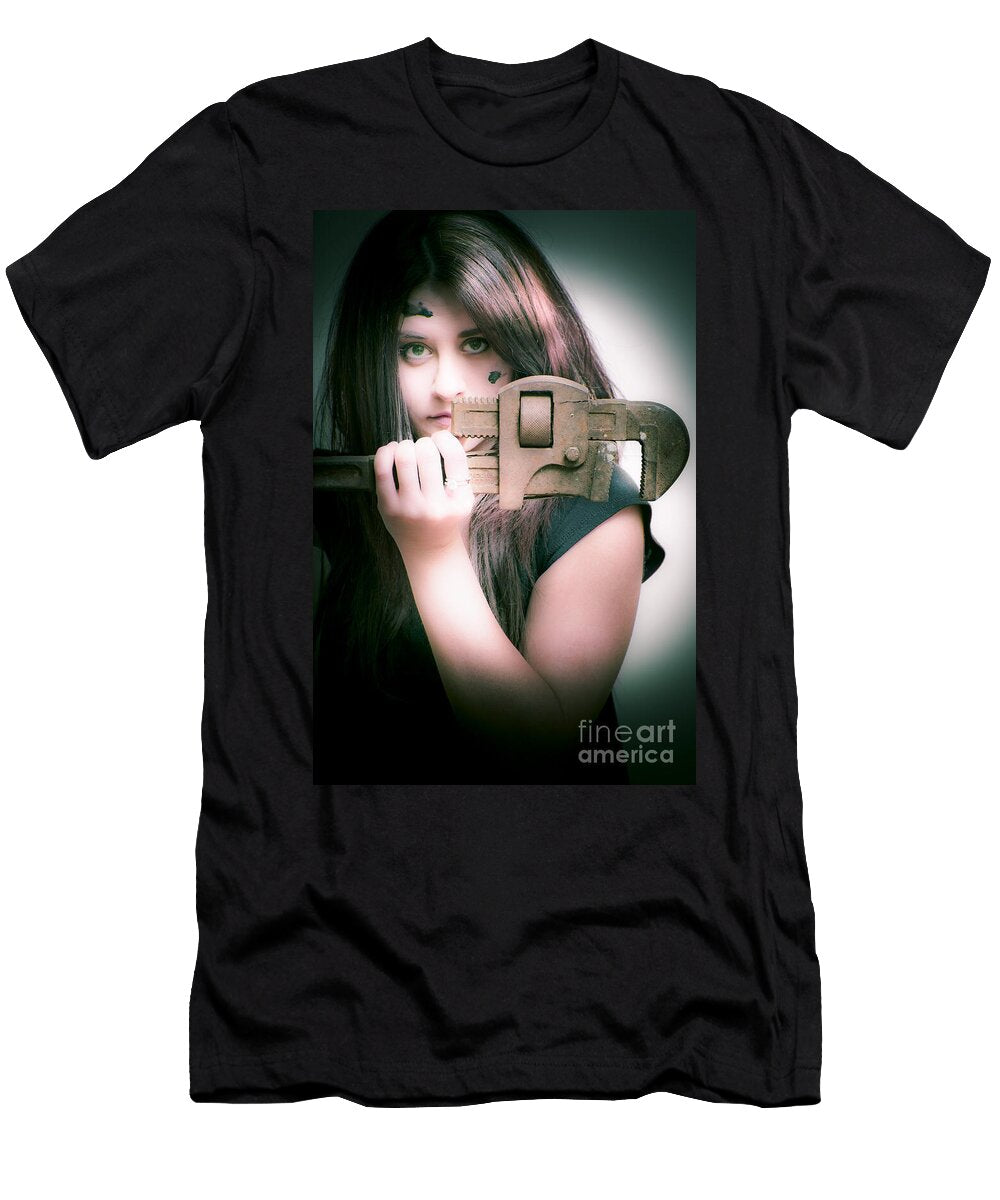 1 Sexy Female Auto Mechanic Ryan Jorgensen T-Shirt