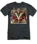 Baroque Chic Handcrafted Clutch with Vivacious V Design Caleb Ongoro T-Shirt