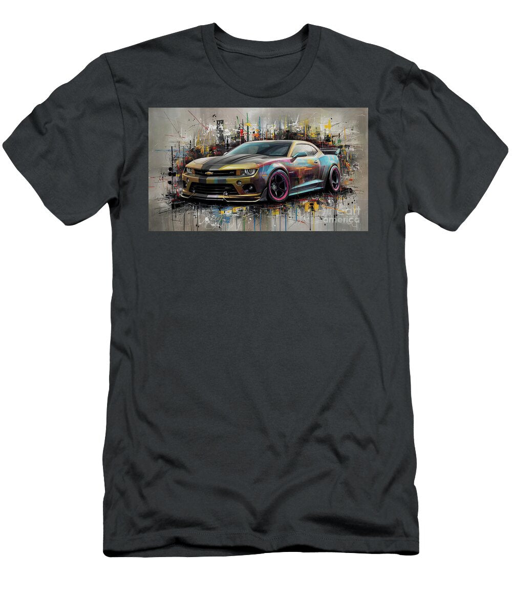 Car 2015 Chevrolet 1970 Camaro Rs Supercharged Lt4 Concept Armand Hermann T-Shirt