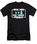 Echte Mnner Verwenden Drei Pedale Design Auto Fan Geschenk Print Gordon Ziemann T-Shirt