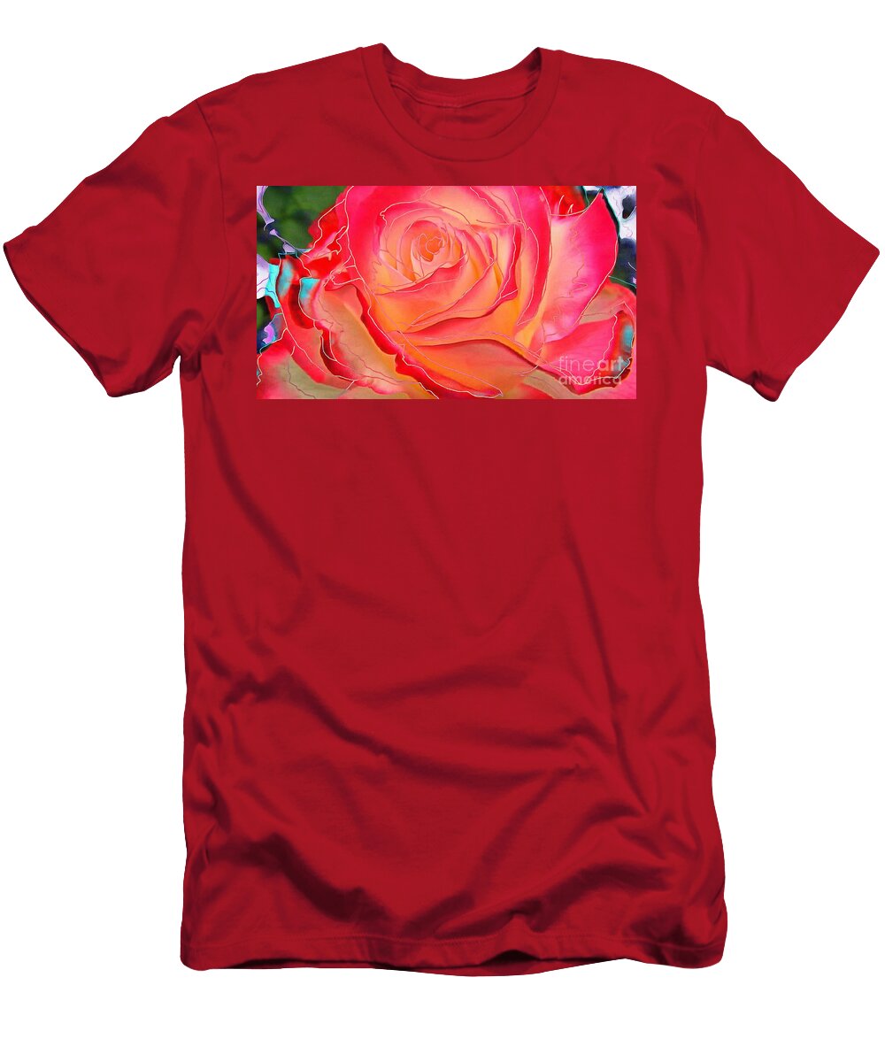 Pink Rose Catherine Lott T-Shirt