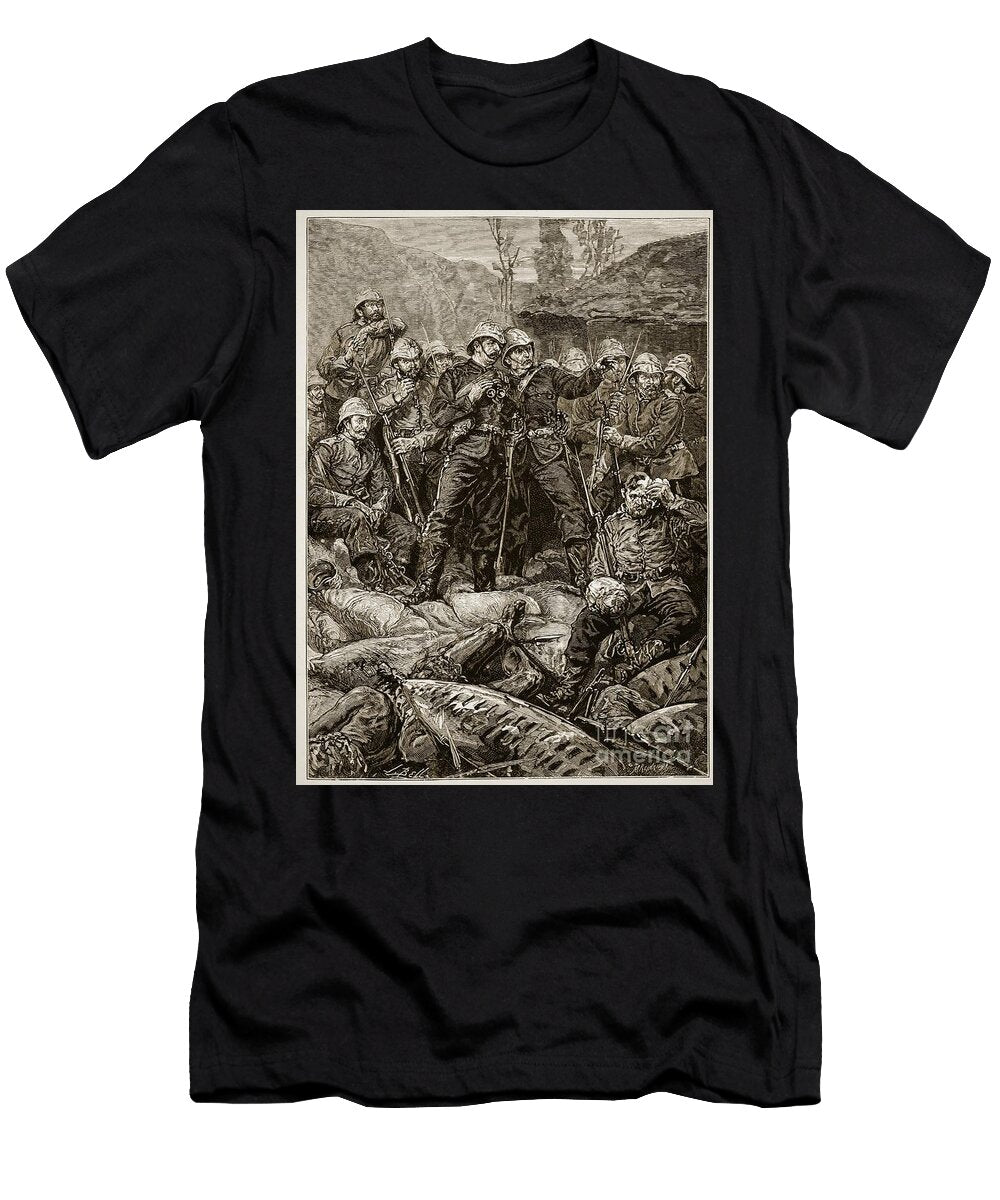 Rorkes Drift the Morning After the Attack English School T-Shirt