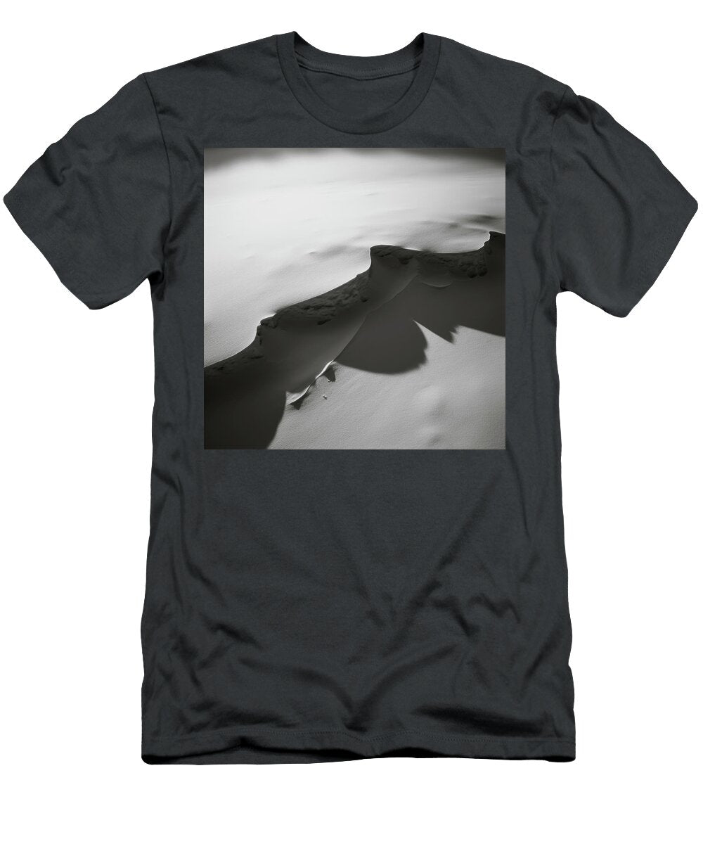 Stacked Snow Drifts on Mountain Ridge Yo Pedro T-Shirt