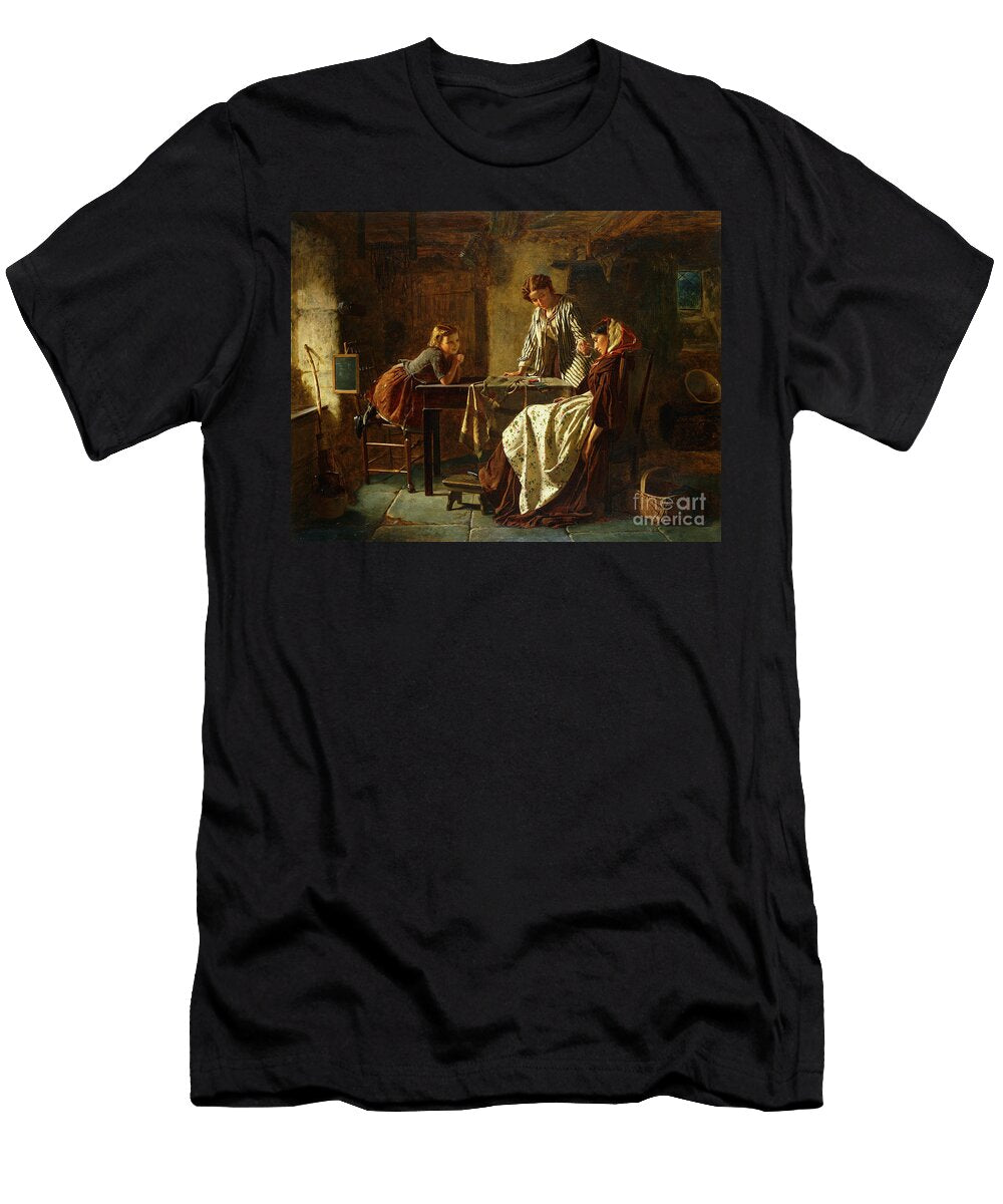 The Tired Seamstress 1866 William Henry Midwood T-Shirt