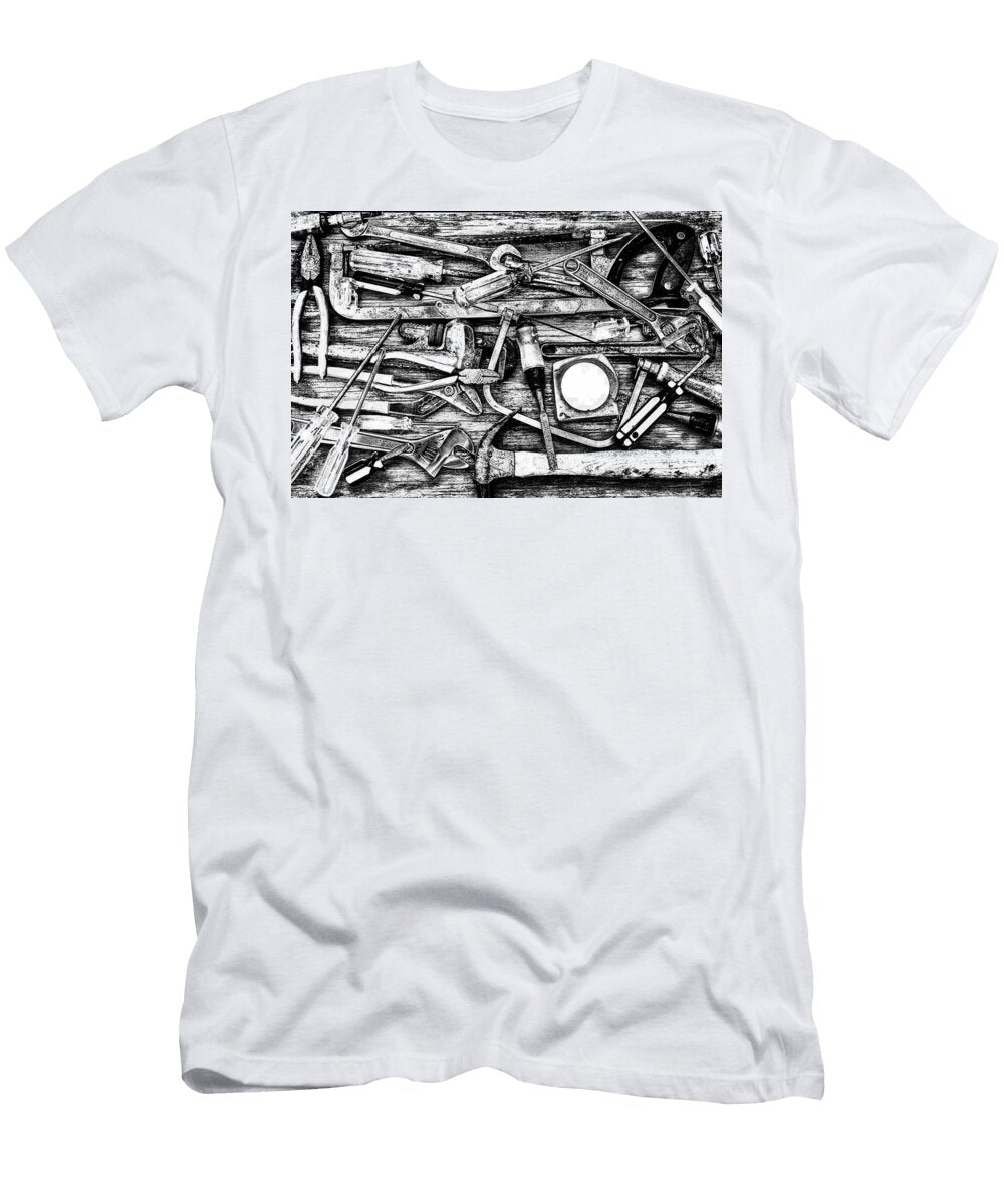 Tools of the Trade Grayscale Joseph S Giacalone T-Shirt
