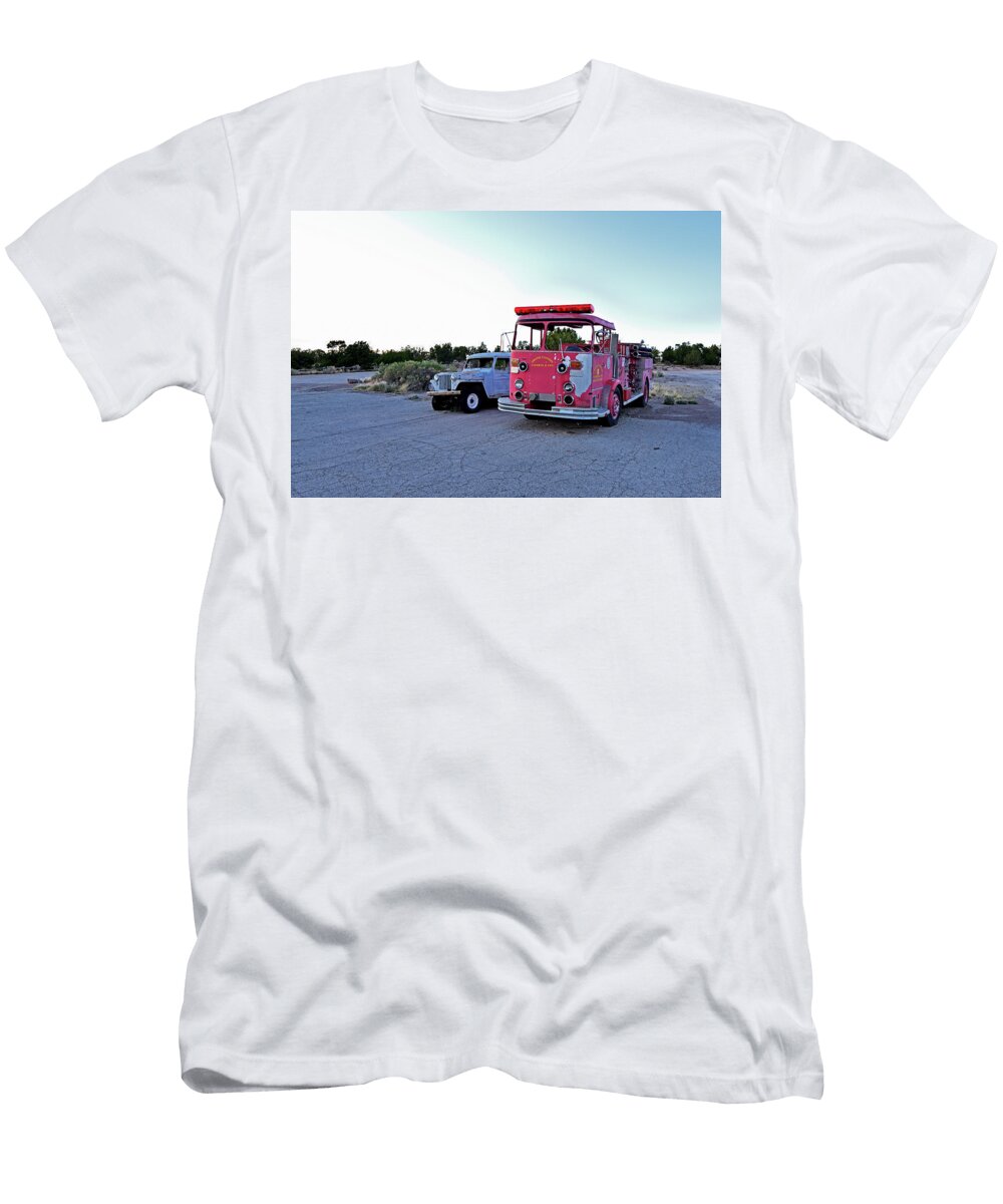 Vintage Fire Engine Grand Canyon Caverns Bipul Haldar T-Shirt