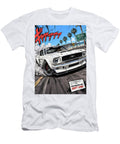 Vintage Ford Mustang Drift Car Poster Treasure Auto Retro Wall Art Sampadart Gallery T-Shirt