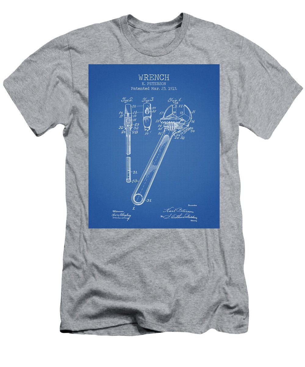 Wrench Blue Patent Denny H T-Shirt